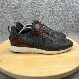 Cole Haan Grand Motion Crafted Sneakers Mens Size 12 Shoes Grey Brown Comfort
